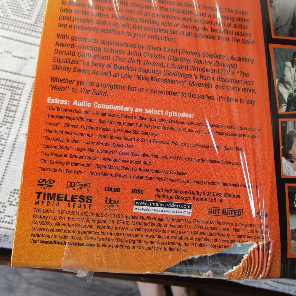 The Saint with Roger Moore (007). The complete series 33 DVD disc set. - Picture 7 of 9